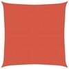 vidaXL Sonnensegel 160 g/m&sup2; Terrakottarot 6x6 m HDPE
