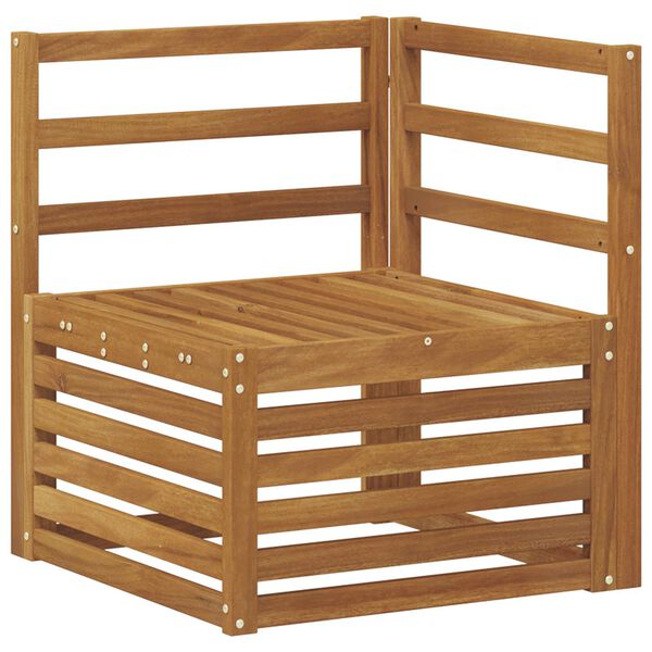 vidaXL Sofagarnituren 4 pcs Natur Massivholz Akazie