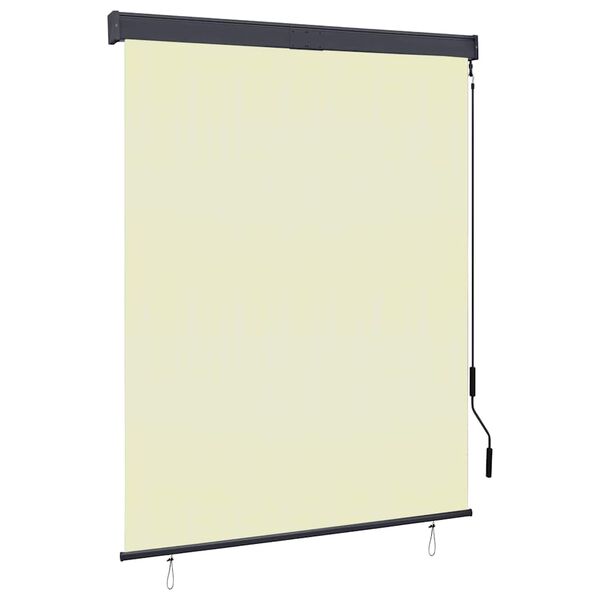 vidaXL Au&szlig;enrollo 140x250 cm Creme