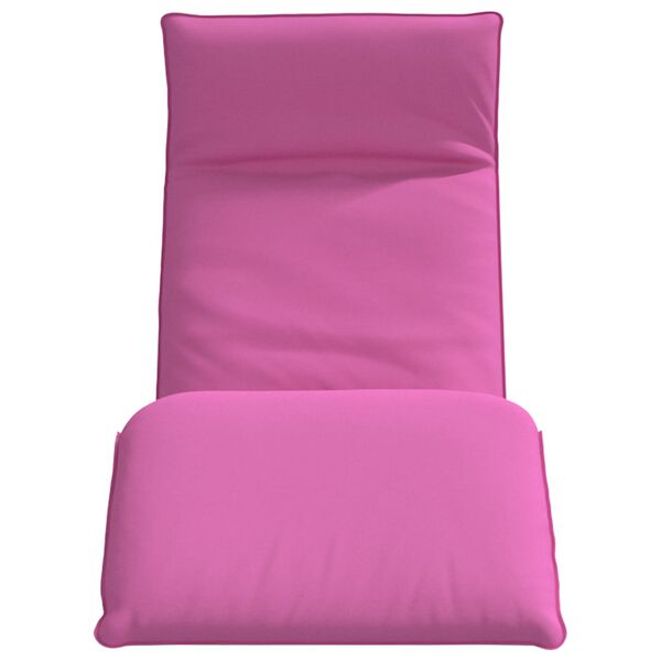 vidaXL Sonnenliege Klappbar Rosa 175x54x8,5 cm Oxford-Gewebe