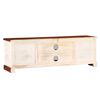 vidaXL TV-Schrank Massivholz Akazie Mango 120x30x40 cm