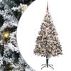 vidaXL K&uuml;nstlicher Weihnachtsbaum Wei&szlig; 180 cm