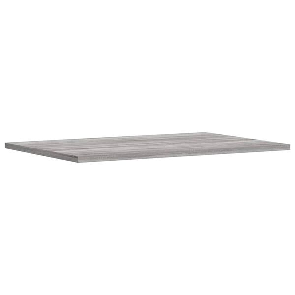 vidaXL Wandregale 4 Stk. Grau Sonoma 60x40x1,5 cm Holzwerkstoff