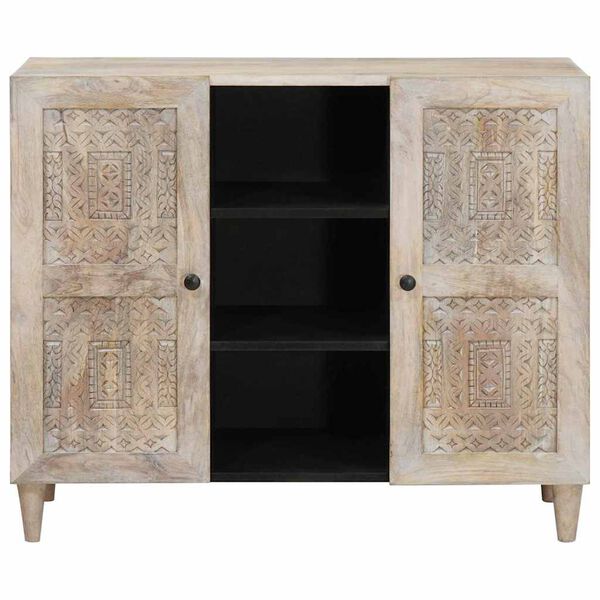 vidaXL Sideboard Weiß 33,5 x 90 x 75 cm