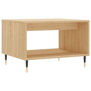 vidaXL Couchtisch Sonoma-Eiche 60x50x40 cm Holzwerkstoff