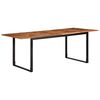 vidaXL Esstisch 200x100x75 cm Massivholz Akazie