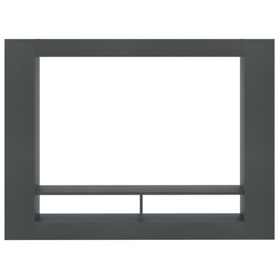 vidaXL TV-Schrank Grau 152×22×113 cm Spanplatte
