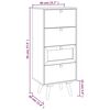 vidaXL Highboard mit Schubladen 40x30x95 cm Holzwerkstoff