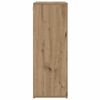 vidaXL Schuhschrank Artisan-Eiche 77,5 x 30 x 83,5 cm Holzwerkstoff