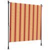 vidaXL Outdoor Rollo Mehrfarbig 200 x 270 cm