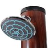 vidaXL Pool-Solardusche 1,96 m Holz-Optik