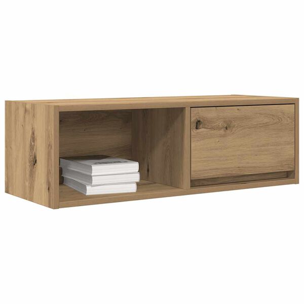 vidaXL TV-Schränke 2 Stk. Artisan-Eiche 80x31x25,5 cm Holzwerkstoff