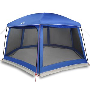 vidaXL Poolzelt mit abnehmbarem &Uuml;berzelt Netzw&auml;nden Azurblau 618x532cm