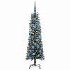 vidaXL K&uuml;nstlicher Weihnachtsbaum mit 150 LEDs mit St&auml;nder Gr&uuml;n 150 cm