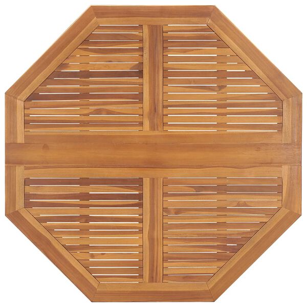vidaXL Garten-Esstisch Klappbar 110x110x75 cm Massivholz Teak