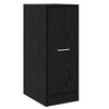 vidaXL Apothekerschrank Schwarze Eiche 30 x 41 x 77,5 cm Holzwerkstoff