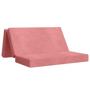 vidaXL Klappsofa Bett 140 x 67 x 45 cm Rosa