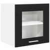 vidaXL H&auml;ngeschrank Schwarz Eichen-Optik 40 x 31 x 40 cm Holzwerkstoff