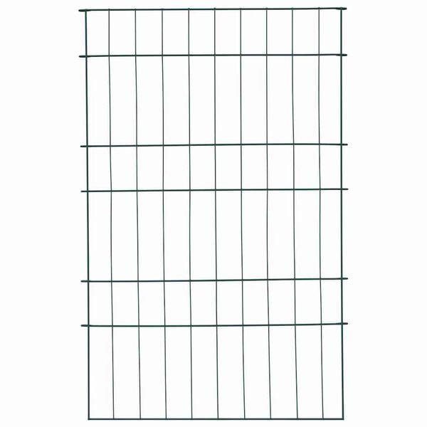 vidaXL Teichzaun Set 8 pcs Gr&uuml;n 50 x 80 cm Stahl