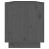 vidaXL TV-Schrank Grau 110,5x34x40 cm Massivholz Kiefer