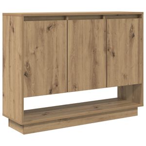 vidaXL Sideboard Artisan-Eiche 97 x 29 x 75 cm Holzwerkstoff