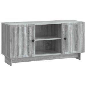 vidaXL TV-Schr&auml;nk 102 x 34,5 x 50 cm Grau Sonoma Holzwerkstoff