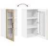 vidaXL K&uuml;chenschrank 2 pcs Sonoma-Eiche 40 x 31 x 80 cm Holzwerkstoff