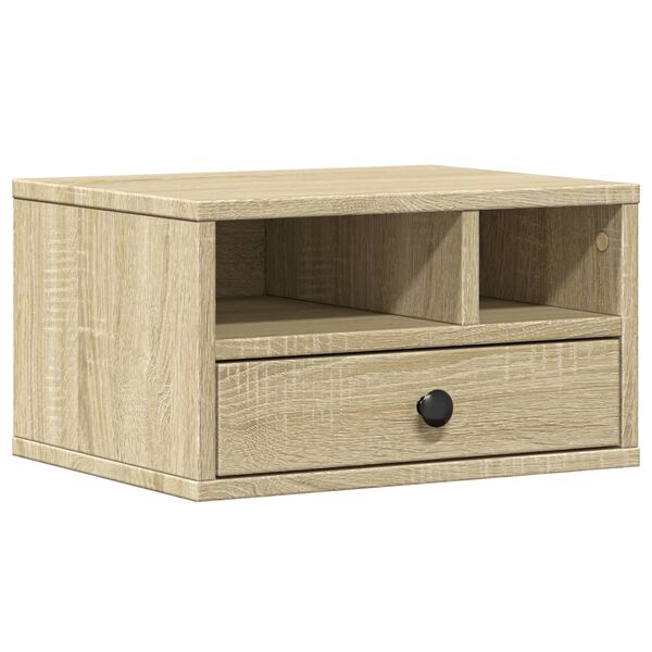 vidaXL Druckerst&auml;nder Sonoma-Eiche 40x32x22,5 cm Holzwerkstoff