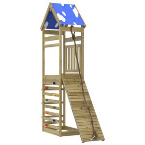 vidaXL Spielturm Impr&auml;gniertes Kiefernholz