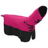 vidaXL Pferdedecke Rosa und Schwarz 75 cm Polyester