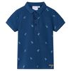 Kinder-Poloshirt Dunkelblau 128