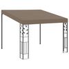 vidaXL Wand-Pavillon 3x3x2,5 m Taupe