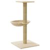 vidaXL Kratzbaum mit Sisal-Kratzs&auml;ule Creme 74 cm