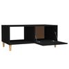 vidaXL Couchtisch Schwarz 89,5x50x40 cm Holzwerkstoff
