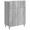 vidaXL Sideboard Sonoma-Grau 66 x 34,5 x 92 cm Holzwerkstoff