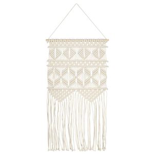 vidaXL Makramee Wandbehang 40x80 cm Baumwolle
