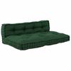 vidaXL Pallet Sofa Kissen Grün Stoff