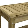 vidaXL Gartenbank 108x35x45 cm Impr&auml;gniertes Kiefernholz