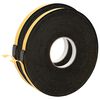 vidaXL Selbstklebendes Schaumstoffband 2 pcs Schwarz 15 mm x 10 m