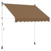 vidaXL Manuell einziehbare Markise Beige 350 cm