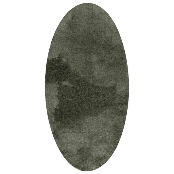 vidaXL Teppich HUARTE Waldgrün 150 x 80 cm 100 %Polyester