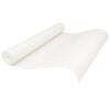 vidaXL 3D Solid Tapete Gestreift Cremewei&szlig; 10 x 0,53 m Vliesstoff