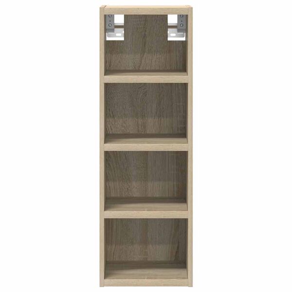 vidaXL H&auml;ngeschrank Sonoma-Eiche 20x29,5x60 cm Holzwerkstoff