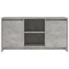 vidaXL TV-Schrank Betongrau 102x37,5x52,5 cm Holzwerkstoff