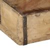 vidaXL Tablett Braun 30 x 15 x 9 cm Massives upgecyceltes Holz