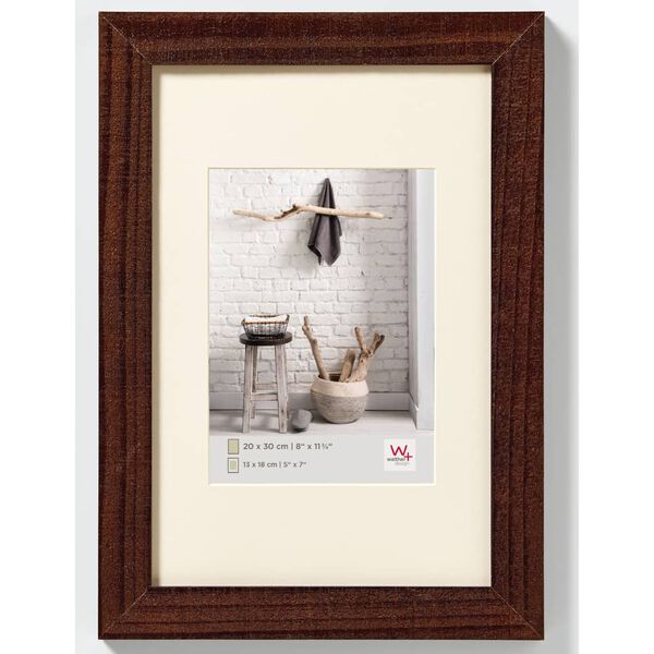 Walther Design Bilderrahmen Home 50 x 70 cm Walnussbraun