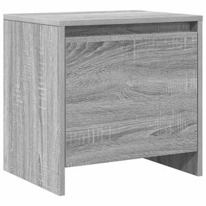 vidaXL Nachttisch Grau Sonoma 45x34x44,5 cm Holzwerkstoff