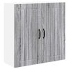 vidaXL Wandschrank LUCCA Graues Sonoma 80 x 31 x 80 cm Holzwerkstoff
