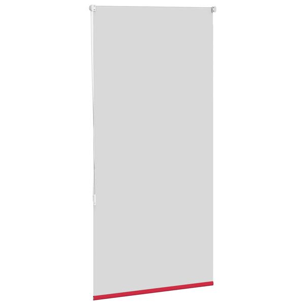 vidaXL Verdunkelungsrollo Rot 70x130 cm Stoffbreite 65,7 cm Polyester