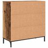 vidaXL Sideboard Altholz 79,5 x 33 x 82 cm Holzwerkstoff